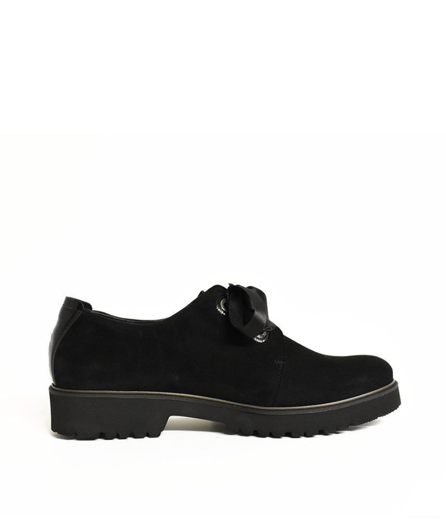 Semler Semler Fashionable Black Suede Shoes Best