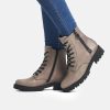 Remonte Remonte Stylish Chunky Metallic Ankle Boots New