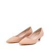 Belle & Lucy Classic Beige Kitten Heels Clearance