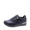 Waldlaufer Waldlaufer Fashionable Wide Fit Navy Combi Sneakers Hot