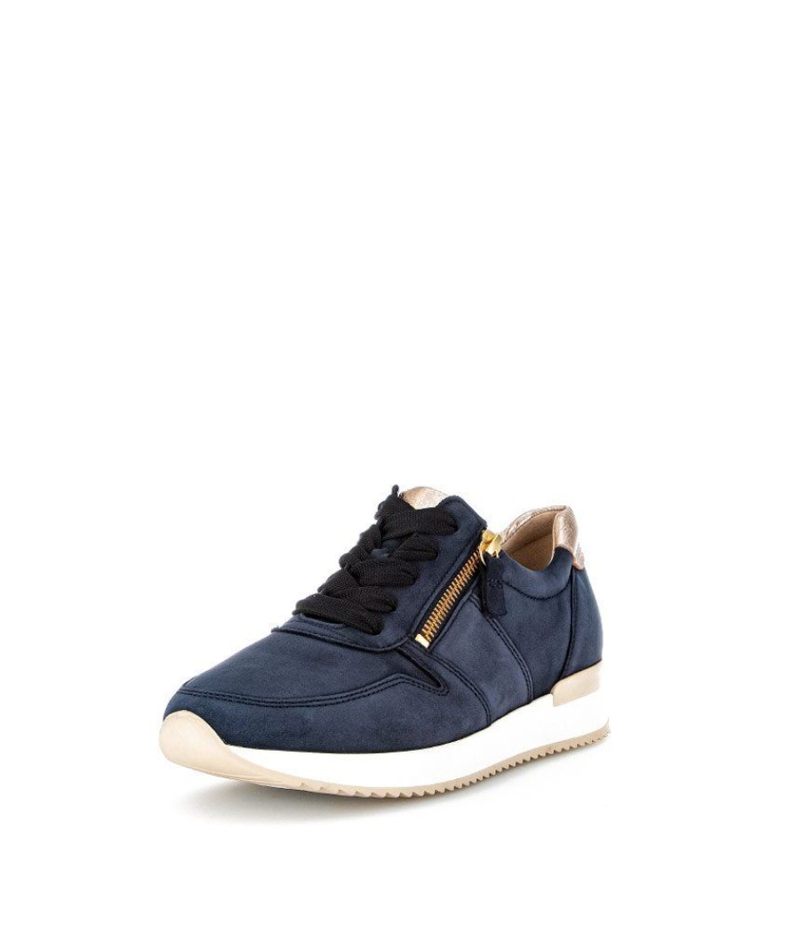 Gabor Gabor Fashionable Navy Suede Sneaker Hot