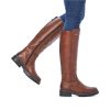 Remonte Remonte Classic Long Chestnut Leather Boots Hot