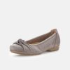 Gabor Gabor Plush Grey Knot Slip On Shoe Clearance