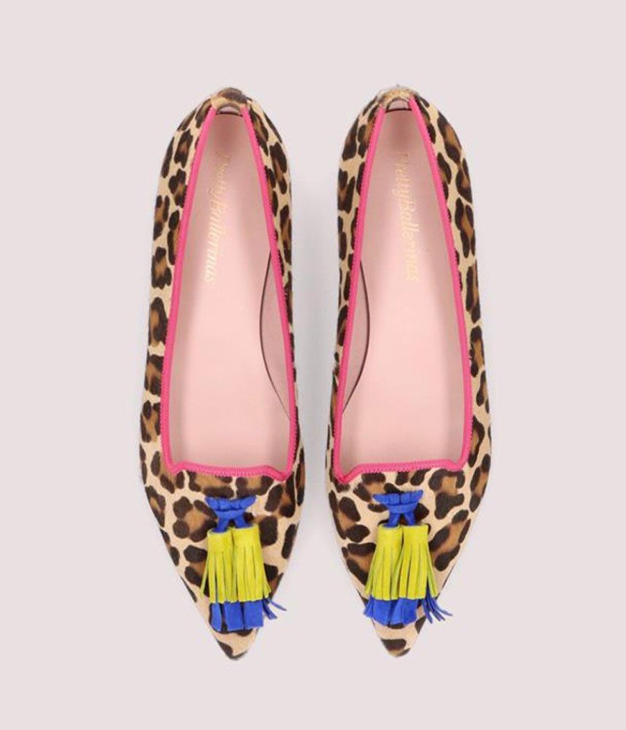 Pretty Ballerina Pretty Ballerinas Fabulous Leopard Flats Hot