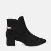 Cinderella Shoes Cinderella Shoes Chic Black Suede Ankle Boots Online