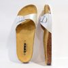 Emma Versatile Chic Pearl Leather Slides Clearance