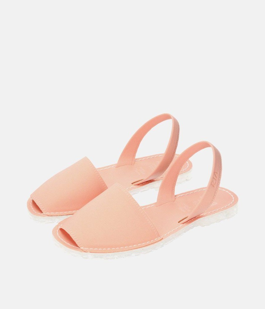 Ria Ria Vegan Seaqual Versatile Salmon Abarca Sandal New