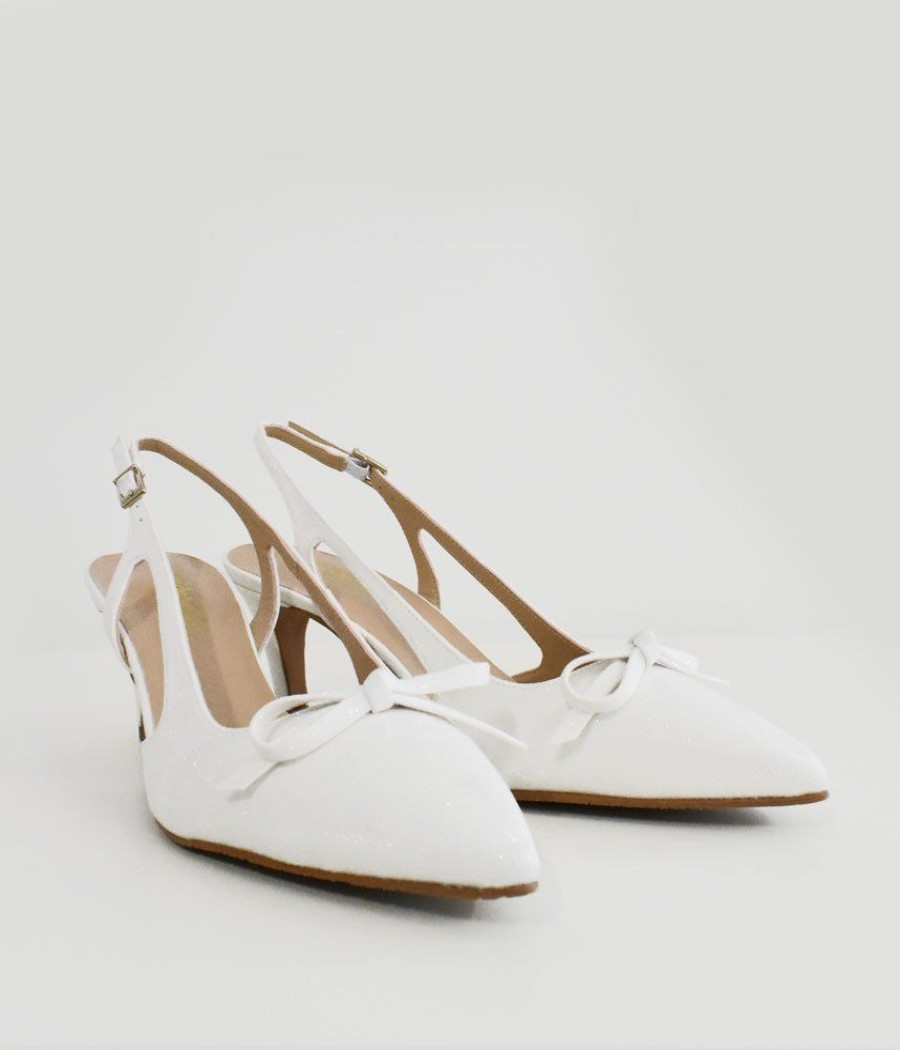 Cinderella Shoes Cinderella Shoes Deluxe White Slingback Heels Best